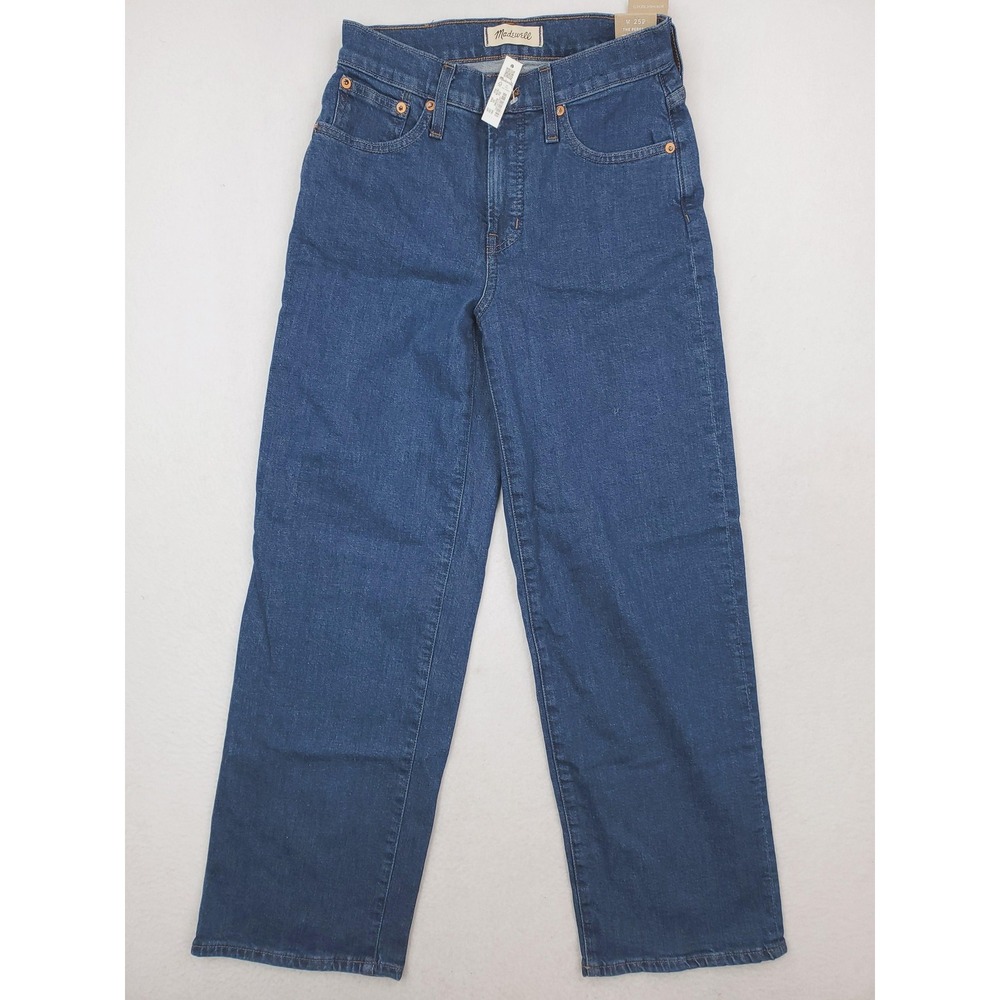Madewell Jeans Womens 25 Petite Blue The Perfect Vintage Wide Leg Magic Pockets